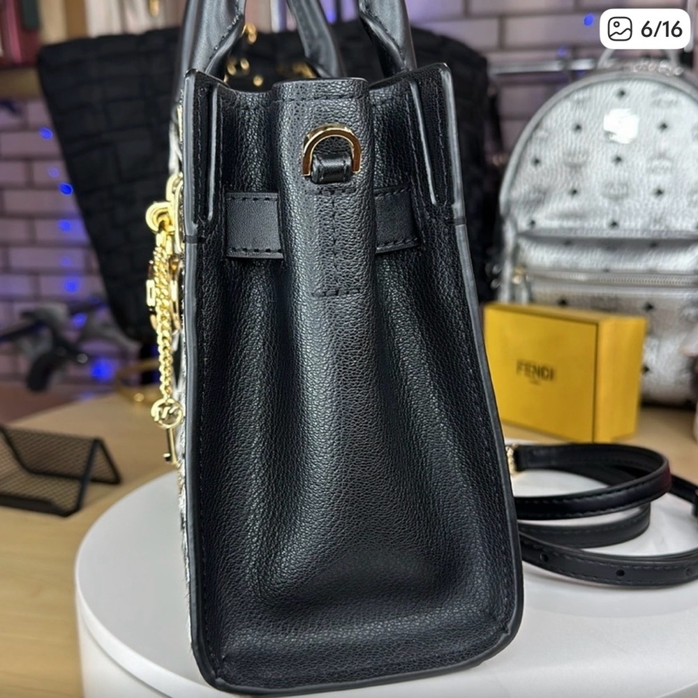 Michael Kors Calf Hair Hamilton Small Satchel MSRP $558 - Picture 6 of 12